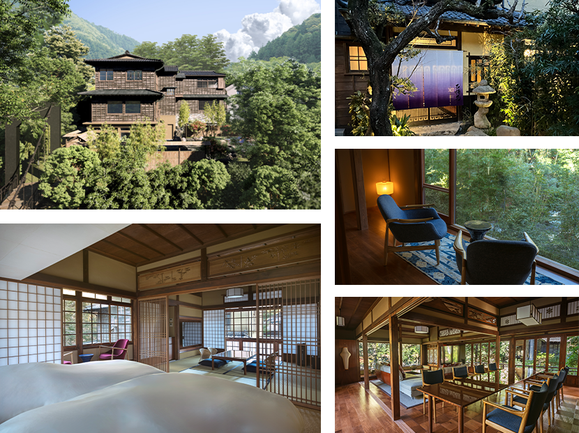 伊豆の老舗温泉旅館 おちあいろうのリノベーション